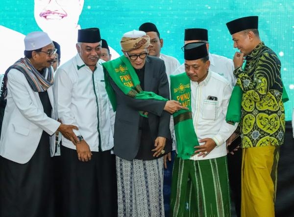 Hadiri Halaqah dan Silaturahmi Akbar PWNU Sumut, Ijeck Bangga Jadi Warga NU